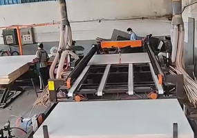 伺服系统36-48尺自动锯边机